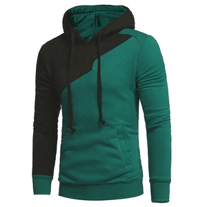 Sudadera con Capucha para Hombre, Estilo a Rayas, de Algodón Grueso, Corte Regular, con Forro Polar, Personalizada con Bordado, para Primavera - Product Image 6