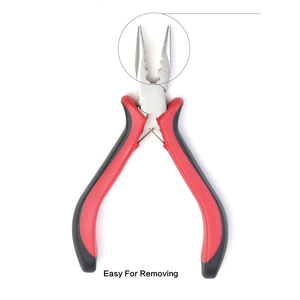 Alicates para extensiones de cabello, herramienta profesional para instalación y extracción de cuentas con agarre cómodo - Product Image 5