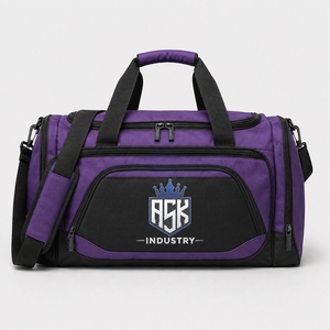 Durable duffel <b>bag</b> with spacious <b>storage</b> multiple compartments strong handles adjustable straps and stylish design for travel - Product Image 1