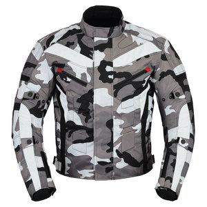 Unisex Camouflage <b>Motorcycle</b> Riding <b>Jacket</b> Full Sleeve Windproof Breathable <b>Summer</b> Winter Adventure <b>Jacket</b> Printed Polyester - Product Image 1