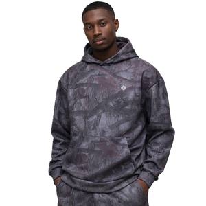 Sudaderas con Capucha para Hombre con Estampado de Camuflaje, Sudadera de Algodón y Felpa para Hombre, Corte Holgado, Estilo Urbano, Sudadera con Capucha, Suministro Directo de Fábrica OEM - Product Image 5