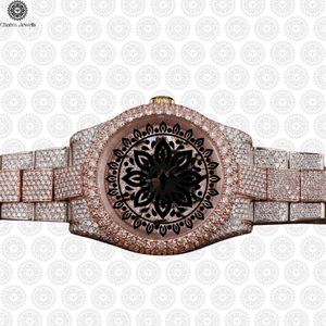 Reloj de Lujo para Mujer Charm Jewells con Cristales, Caja Tonneau, Correa de Acero Inoxidable, Cuarzo Analógico, Diseño Hueco de 38mm - Product Image 1