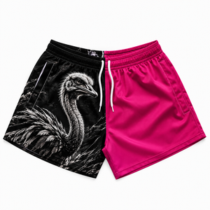 Pantalones Cortos Deportivos Personalizados con Sublimación, Bolsillos, Cintura Elástica de Poliéster, para Rugby y Fútbol, con Estampado Único y Secado Rápido - Product Image 1