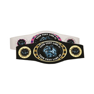 Ceintures de championnat sportives personnalisées Victory Style, qualité supérieure, titres de lutte et de boxe - Product Image 1
