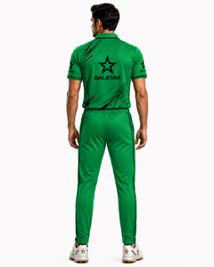 Uniforme de Cricket Verde, Elegante y Transpirable, para Mayor Comodidad, Personalizable al por Mayor, con Logotipo del Patrocinador del Equipo o Club - Product Image 2