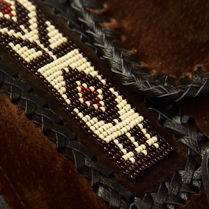 <b>Men's</b> Slim <b>Suede</b> Leather <b>Jacket</b> with Turn-Down Collar Western Cowboy Style Casual Winter Windproof Breathable OEM Supply - Product Image 6