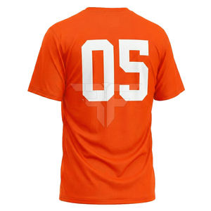 Nueva Camiseta de Corte Regular y Largo, con Dobladillo Curvo, Estilo Deportivo, 100% Algodón, para Hombre, de Secado Rápido - Product Image 3