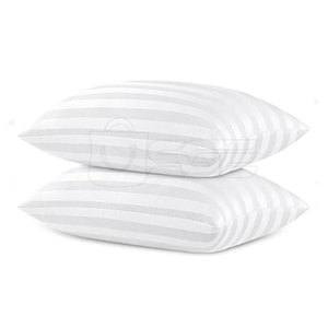 High Quality Modern Solid Neck Filled <b>Pillow</b> Organic Cotton Cover Eco-Friendly Durable Fabric Premium Filling for Home Hotel Use - Product Image 3