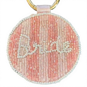 Hand-Embroidered Beaded best quality charms luxury modern style beaded Frequently used as a decorative "bag charm" for purses - Product Image 5