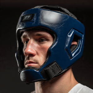 Protector de Cabeza para Boxeo, Transpirable, Ajustable, Suave, para Entrenamiento de Kickboxing, Muay Thai, MMA, Protección de Seguridad para la Cabeza - Product Image 6