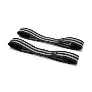 Wholesale High Quality Gym Wrist <b>Straps</b> Custom Logo Figure 8 Neoprene Material Adjustable Wrist Protection for Fitness Safety - Product Image 3