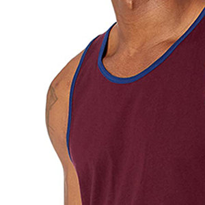 Camiseta sin mangas de algodón 100% de alta calidad Newman, tejido anti-bolitas, estilo vintage lavado, talla grande, para hombre, venta al por mayor - Product Image 1
