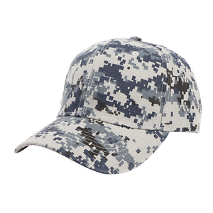 Gorra de Béisbol de 6 Paneles con Camuflaje, Ajustable, Unisex, para Adultos, Informal, para Exteriores, de Tela Twill, para las Cuatro Estaciones - Product Image 1