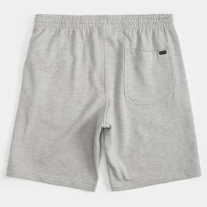 กางเกงขาสั้นผู้ชายผ้าฝ้ายฟลีซเนื้อหนา 100% สไตล์สปอร์ต สีพื้น เอวยางยืดปรับได้ แห้งเร็ว ระบายอากาศดี มีกระเป๋าข้าง เหมาะสำหรับใส่ไปชายหาดในฤดูร้อน - Product Image 3