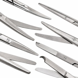 Ensemble d'instruments de chirurgie générale de 106 pièces de qualité supérieure avec plateau, kit chirurgical en acier inoxydable de qualité allemande pour les hôpitaux, certifié CE - Product Image 5