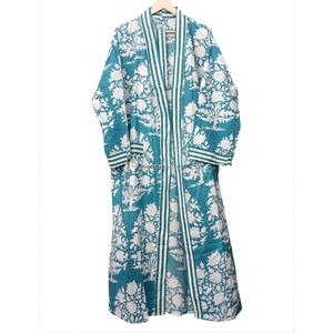Kimono traditionnel japonais en coton à fleurs pour femme, robe de soirée vintage, costume de cosplay, taille unique, manches longues - Product Image 4