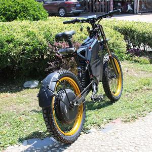 Bicicleta Eléctrica de Montaña para Adultos con Suspensión Completa, Motocicleta Todoterreno, Bicicleta Híbrida Eléctrica de 72V 12000W - Product Image 2