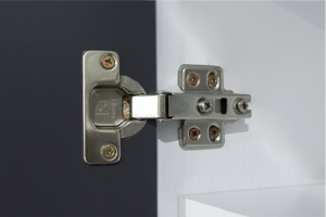 Meuble à chaussures de salon Essence Modern à 8 niveaux et 4 portes, démontable/DIY, SC410ZV, blanc/gris foncé, en aggloméré MDF, pour 20-23 paires de chaussures - Product Image 5