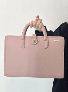 Elegante y Moderno Maletín para Portátil de Piel Sintética PU Impermeable con Cierre de Asa - Product Image 5