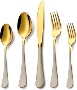 Fourchette de table classique plaquée argent, manche en acier inoxydable poli miroir, pour occasions de mariage - Product Image 6