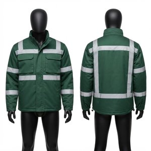 Men's Women's Blue Running Jacket Breathable <b>Waterproof</b> <b>Canvas</b> Reflective Stripes Zipper Closure Hooded Summer Windproof Fleece - Product Image 1
