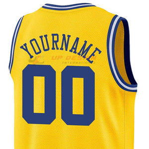 Maillot de basket-ball personnalisé avec nom et numéro, vêtements de sport, design unique, manches courtes, respirant, pour adultes, à porter toute l'année - Product Image 5