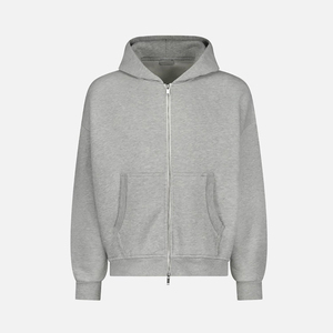 Survêtement d'hiver pour homme, design personnalisé, grammage lourd 500 GSM, en molleton 100% coton, style ample à capuche, sportif, respirant et coupe ample - Product Image 4