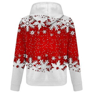 Ensemble de survêtement à capuche grande taille pour Noël, veste et pantalon assortis, design festif, tissu doux, coupe confortable, décontracté - Product Image 5