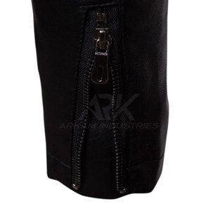 Custom Design <b>Leather</b> Winter <b>Jacket</b> Solid Color <b>Men</b> <b>Leather</b> <b>Jacket</b> Streetwear <b>Men</b> <b>Leather</b> <b>Jacket</b> - Product Image 6