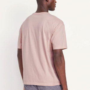 T-shirts en coton pour hommes, unisexes, à manches courtes, col rond, coupe ample, basiques, unis, sportifs, en coton, pour l'été, décontractés, coupe ample, basiques, t-shirts vierges - Product Image 5