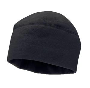 Elegant Unisex Solid Color Jacquard Beanie Hat 100% Polyester <b>Winter</b> <b>Cap</b> Outdoor Use Adjustable Head Circumference Street Style - Product Image 2