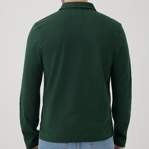 T-shirt personnalisé en coton biologique pour hommes, manches courtes, jersey décontracté, 100% coton, design uni - Product Image 6