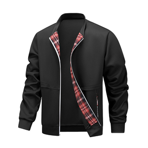 Men's Lightweight Bomber Jacket Casual Outdoor <b>Zip</b> Jacket Custom Clothing Manufacturer Bomber Jackets - Product Image 3