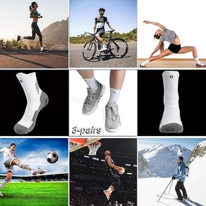 Chaussettes de football antidérapantes respirantes, chaussettes de sport à logo personnalisé pour hommes et adolescents - Product Image 3