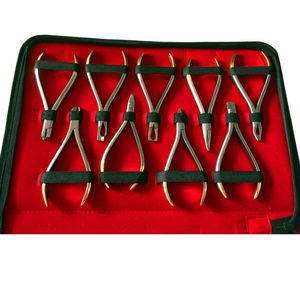 Pince manuelle orthodontique en acier inoxydable pour la découpe et la pliage de fils, outil pour extrémités distales avec garantie d'un an, certifiée CE, usage dentaire - Product Image 5