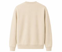 Sweat-shirt à col rond pour homme, couleur unie, coupe ample, tricot en coton, pull décontracté, hiver, écologique, séchage rapide, respirant