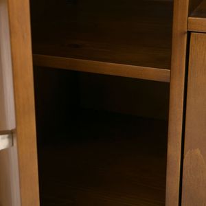 Shaker caldo 72 \ "marrone chiaro Media TV Stand elegante ed elegante pezzo di arredamento - Product Image 4