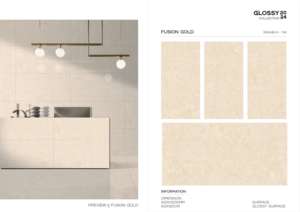 Carreaux de porcelaine émaillée polie pour intérieur design, 600x1200mm, carrelage de sol haut de gamme pour espaces résidentiels, commerciaux et modernes - Product Image 2