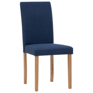 Elegant Modern Solid Malaysian Oak Legis and Upholstered Fabric Dining <b>Chair</b> for Home Hotel <b>Small</b> Apartment - Product Image 1