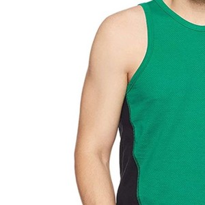 Ensemble de sport sans manches pour homme : débardeur et pantalon de jogging à séchage rapide, légers, pour l'entraînement et le fitness. Services OEM et ODM. - Product Image 2