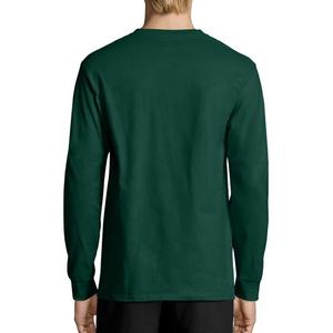 Personalizado de los hombres de verano de gran tamaño camisetas al por mayor precio de fábrica barata OEM servicio de sublimación espacios en blanco 100% algodón de manga larga - Product Image 3