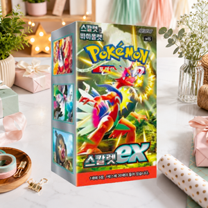 [SV1S] Scarlet ex Korean Booster Pack Box per Esposizione e Collezione - Product Image 3