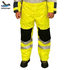 Vêtements de travail en coton OEM, veste et pantalon durables, multi-poches, vêtements de travail industriels - Product Image 5