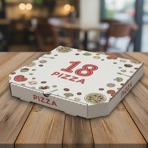 High Quality Custom Printing Personalized <b>Pizza</b> <b>Box</b> for <b>Pizza</b> Packaging with Logo and Food Grade Corrugated Paper - Product Image 3