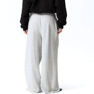 กางเกงวอร์มโอเวอร์ไซส์สำหรับผู้หญิง สไตล์สตรีท ขากว้าง ผ้าฝ้ายหนา กางเกงจ็อกเกอร์ทรงหลวม กางเกงลำลอง กางเกงทรงหลวมอินเทรนด์ - Product Image 4