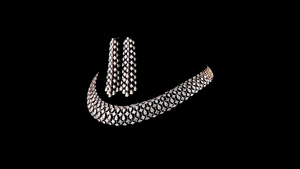 Conjunto de Collar y Pendientes Largos de Plata de Ley con Diamantes Cultivados en Laboratorio para Novia, Corte Pera, Chapado en Rodio, Certificado IGI - Product Image 6