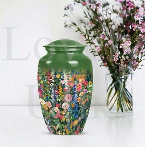 Urna decorativa para cenizas humanas, florero conmemorativo, recuerdo funerario, tributo digno. - Product Image 4