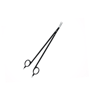 Tijeras Quirúrgicas Bipolares Manuales de Acero Inoxidable de 8 Pulgadas con Hoja Curva, Antiadherentes y Reutilizables para Coagulación - Product Image 3