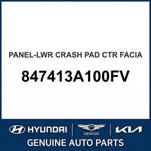 Nouveau Pare-chocs Avant d'Origine PANEL-LWR CRASH PAD CTR FACIA OEM 847413A100FV - Product Image 1