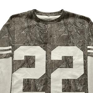 Camiseta Premium de Doble Capa para Hombre con Logotipo Personalizado |   Tela de Algodón Grueso |   Ropa Casual Cálida para la Calle |   Fabricante Mayorista OEM - Product Image 4